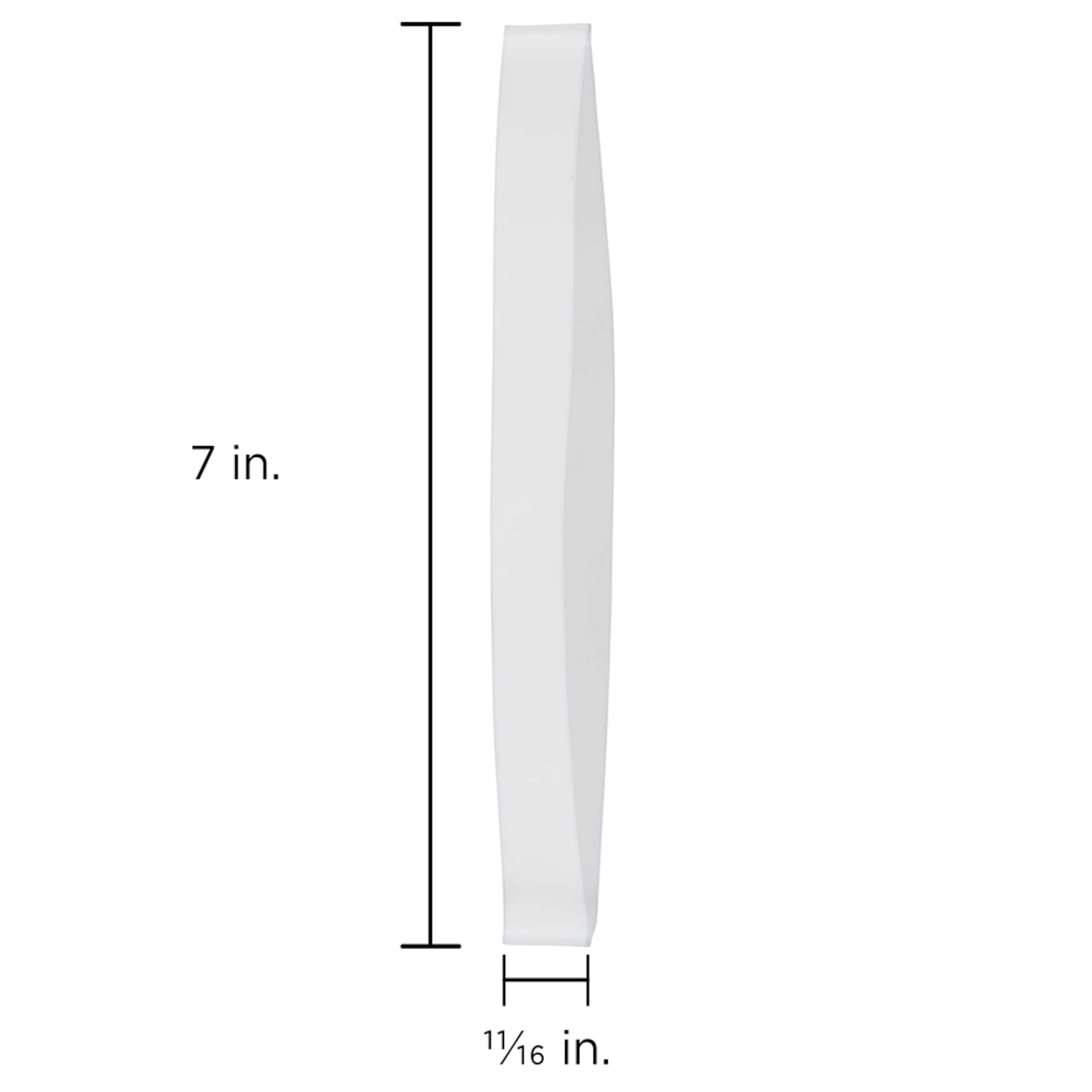 JAM Paper Size 107 White Rubber Bands, 50ct.
